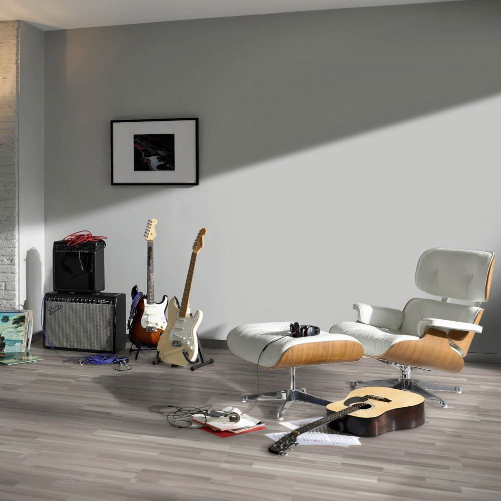 Acacia Gris | Laminado Basic 200 Parador | Espacio Sala