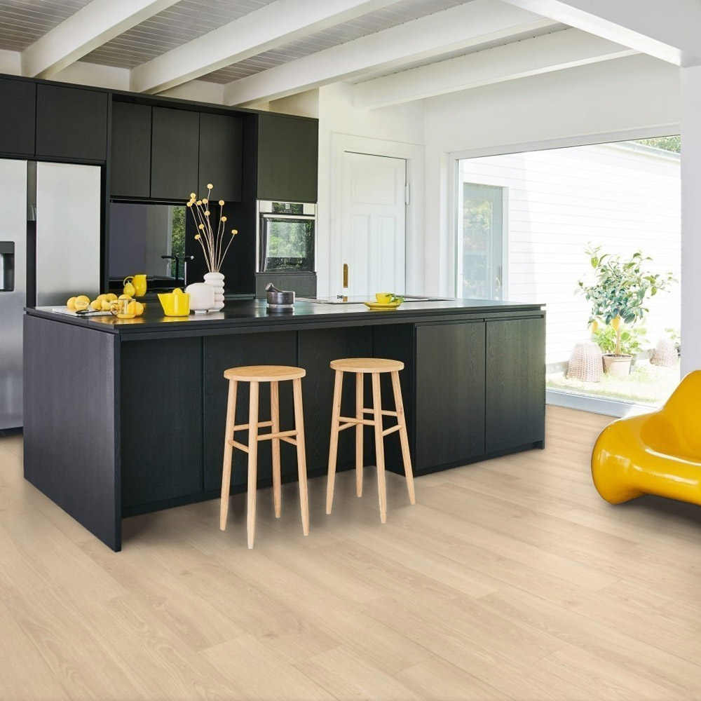 Roble Studioline Lijado AC5 | Laminado Classic 1050 Parador | Espacio Cocina