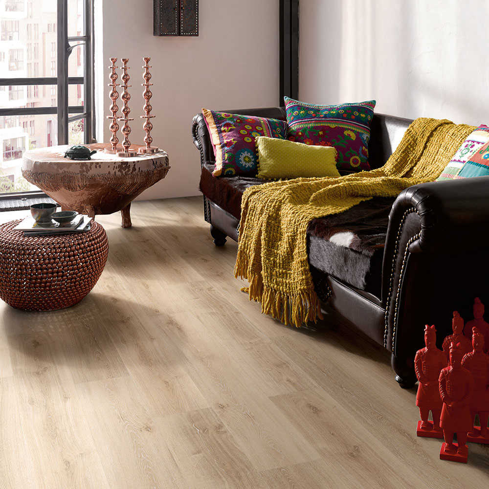 Roble Royal Claro Calizo | Vinilo Basic 2.0 Parador | Espacio Salón