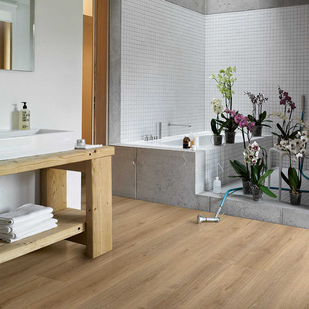 Roble Royal Claro Calizo | Vinilo Basic 5.3 Parador | Espacio Baño