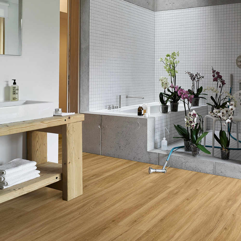 Roble Sierra Natur | Vinilo Basic 5.3 Parador | Espacio Baño