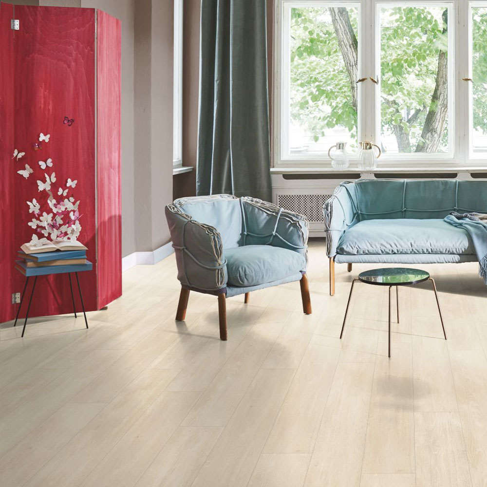 Roble Nordic Beige | Vinilo Modular ONE Hydron Parador | Espacio Salón