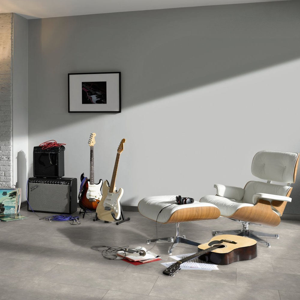 Cemento Gris Claro | Vinilo Modular ONE Parador | Espacio Estudio