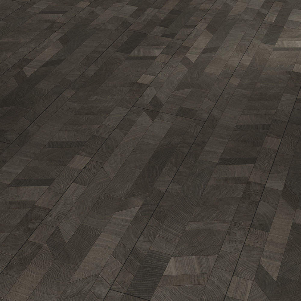 Cross Cut Black 3 Lamas | Vinilo Modular ONE Parador