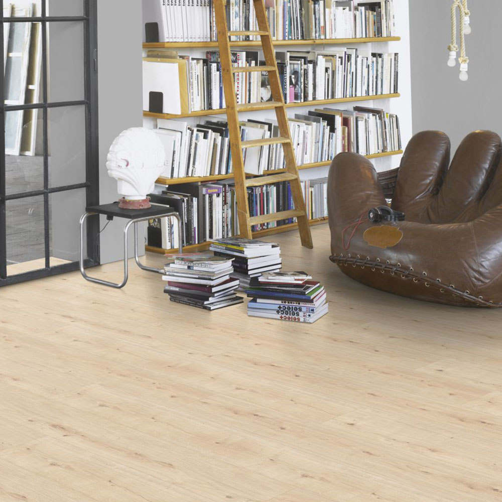 Roble Atmosphere Lijado XXL | Vinilo Modular ONE Parador | Espacio Salón