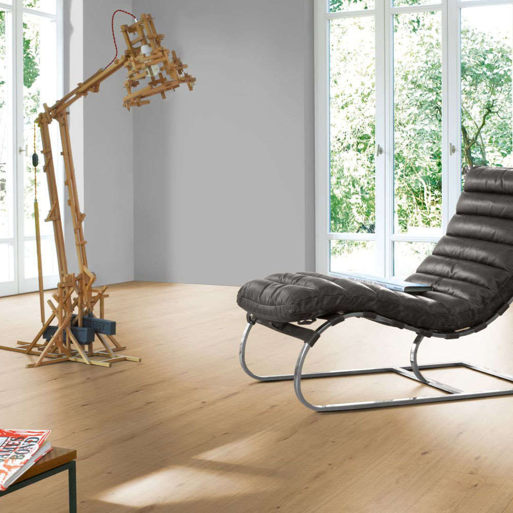 Roble Atmosphere Natur XXL | Vinilo Modular ONE Parador | Espacio Estudio