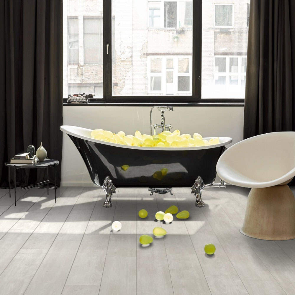 Roble Nordic Blanco | Vinilo Modular ONE Parador | Espacio Baño