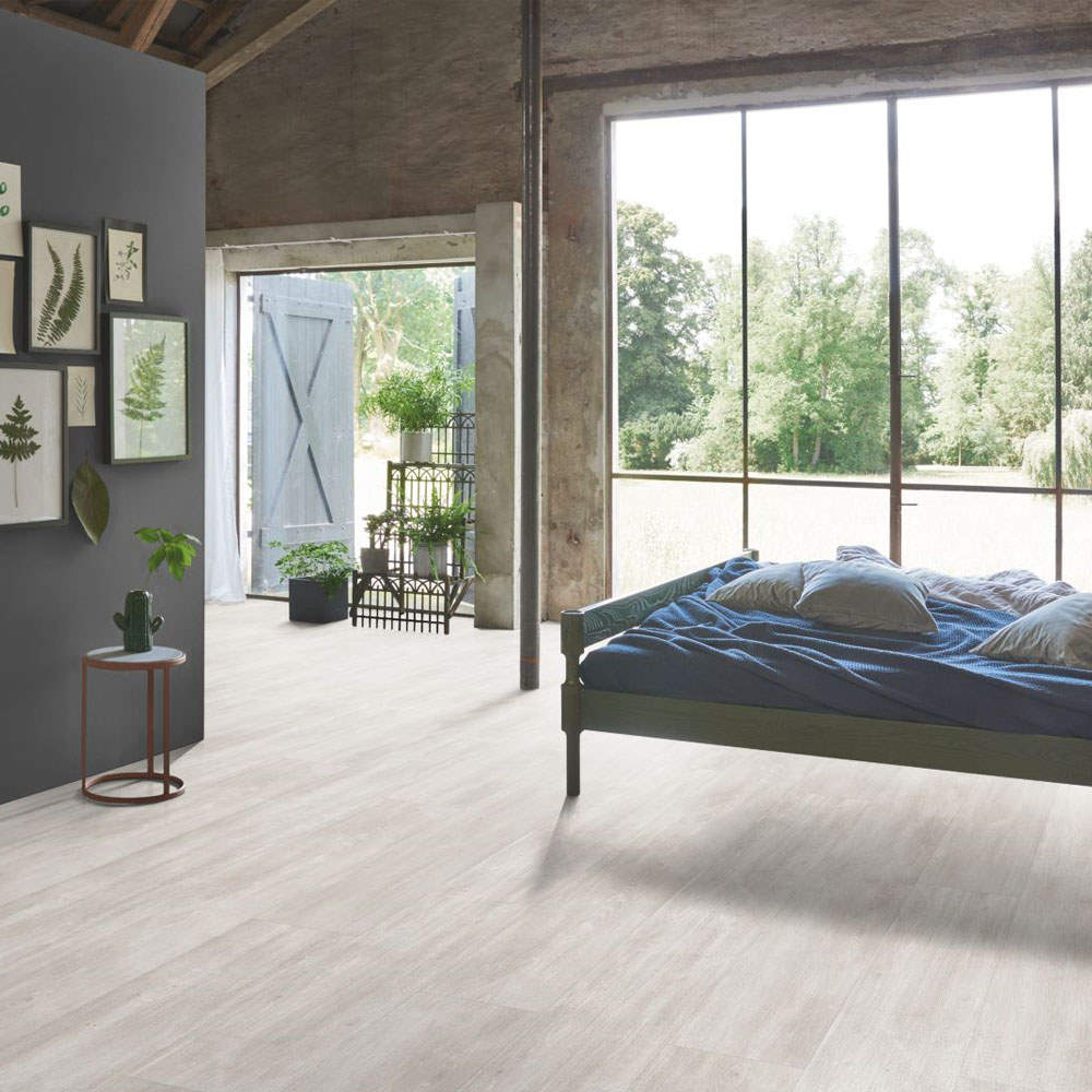 Roble Nordic Gris XXL | Vinilo Modular ONE Parador | Espacio Dormitorio