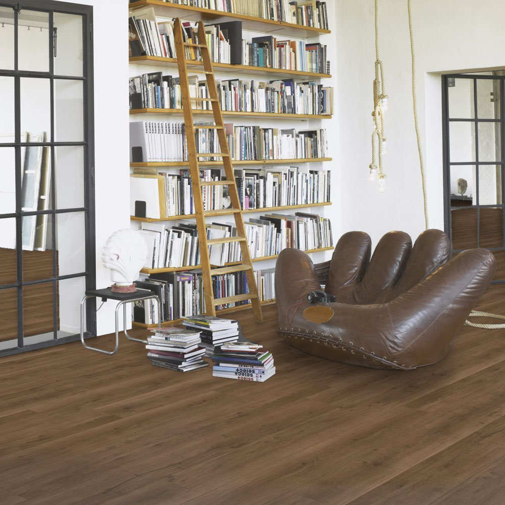 Roble Spirit Fumé XXL | Vinilo Modular ONE Parador | Espacio Salón