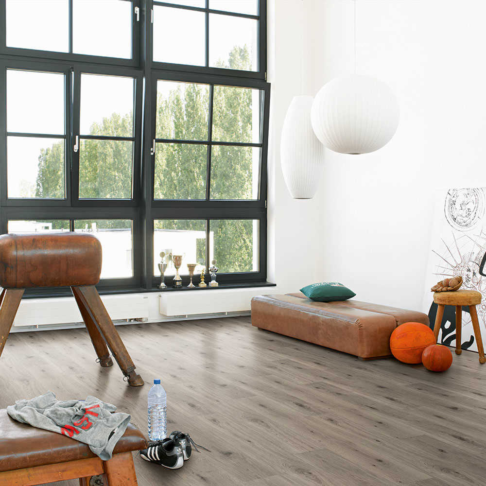 Roble Imperial Gris Claro XXL | Vinilo Trendtime 8 Parador | Espacio Estudio