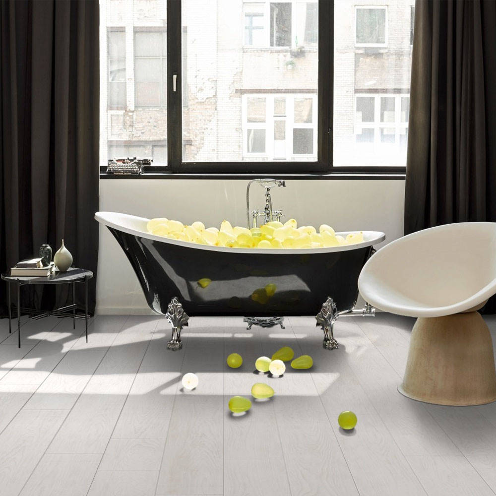 Symphony White XXL | Vinilo Trendtime 8 Parador | Espacio Baño