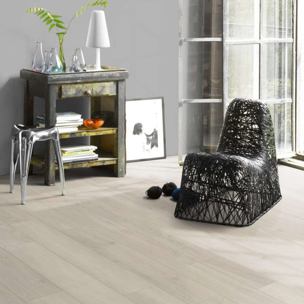 Roble Skyline Blanco AC5 | Laminado Classic 1050 Parador | Espacio Sala