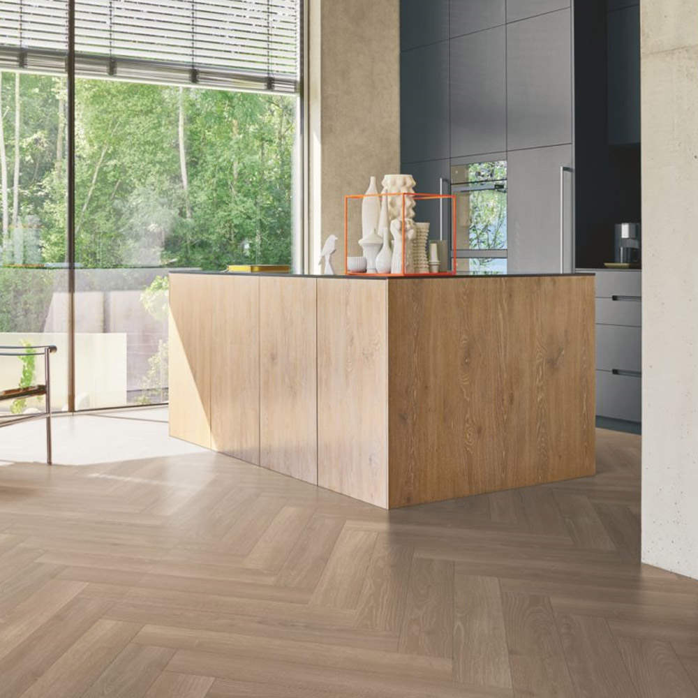Roble Skyline Gris Perla | Laminado Trendtime 3 Parador | Espacio Cocina