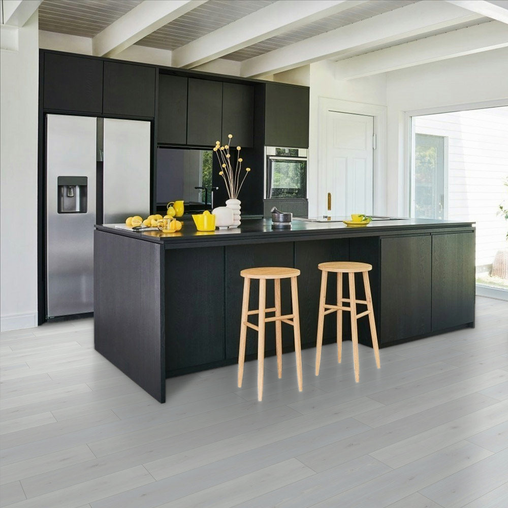 Roble Natural Mix Cristal Blanco | Laminado Basic 400 Parador | Espacio Cocina