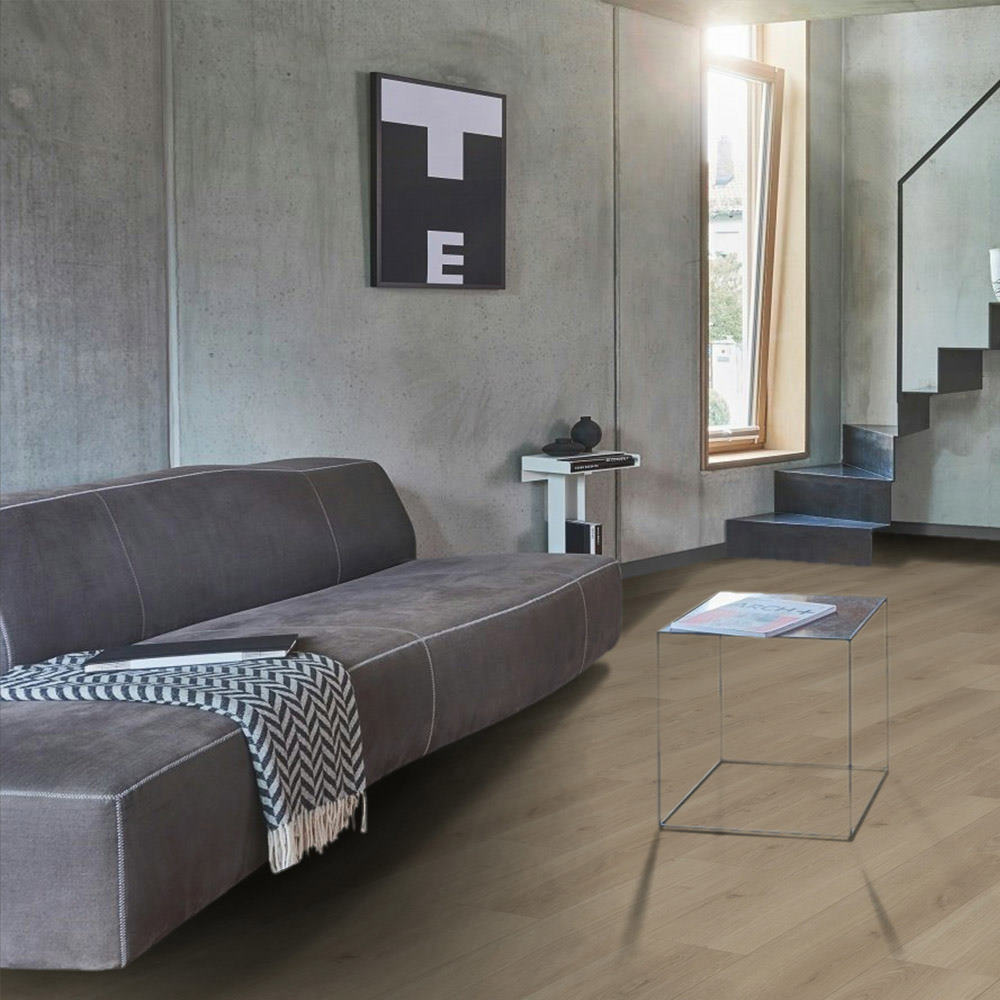 Roble Studioline Pure | Laminado Basic 600 Parador | Espacio Salón