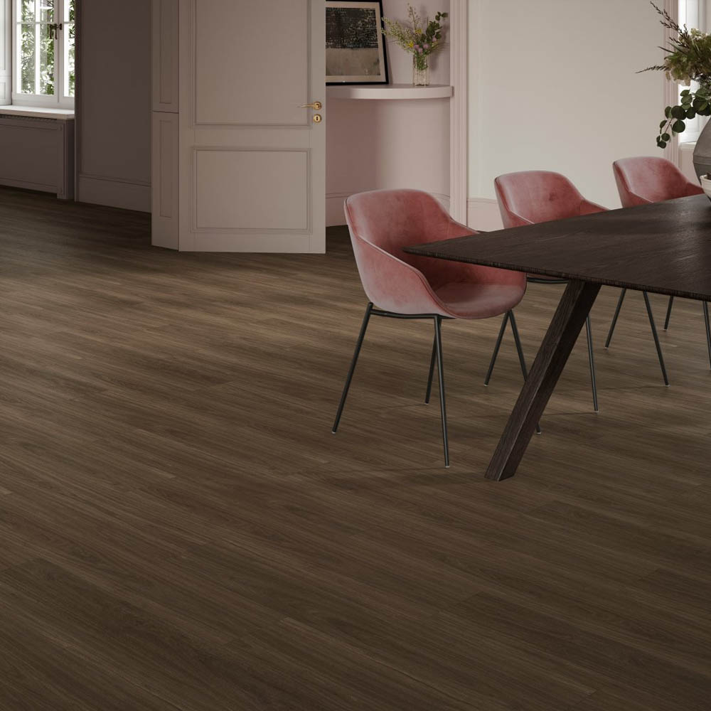 Roble Oxford Marrón Oscuro | Vinilo Classic 2070 Parador | Espacio Comedor